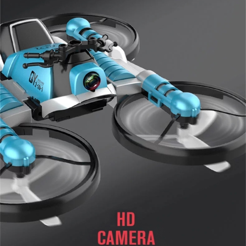 Drone Rc Land - Land- und Luft-Dual-Modus 2-in-1 Verformbare RC-Drohne