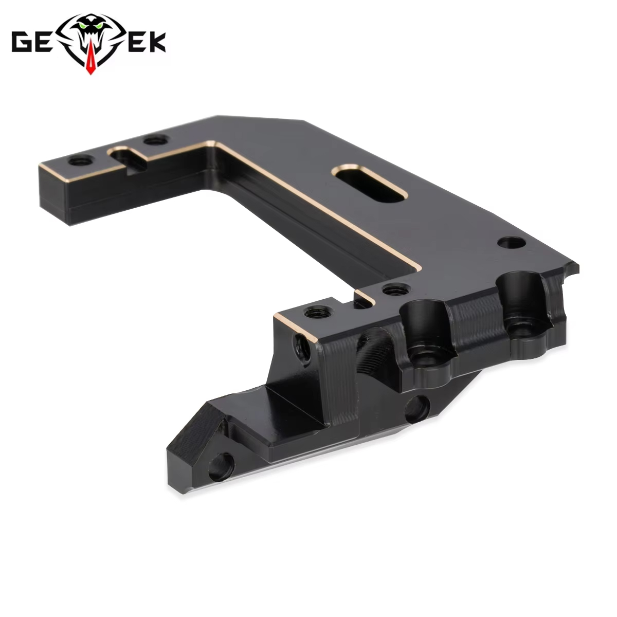 Rc Crawler Axle Parts - Gefräste Messing-Servohalterung für Vanquish H10 Optic