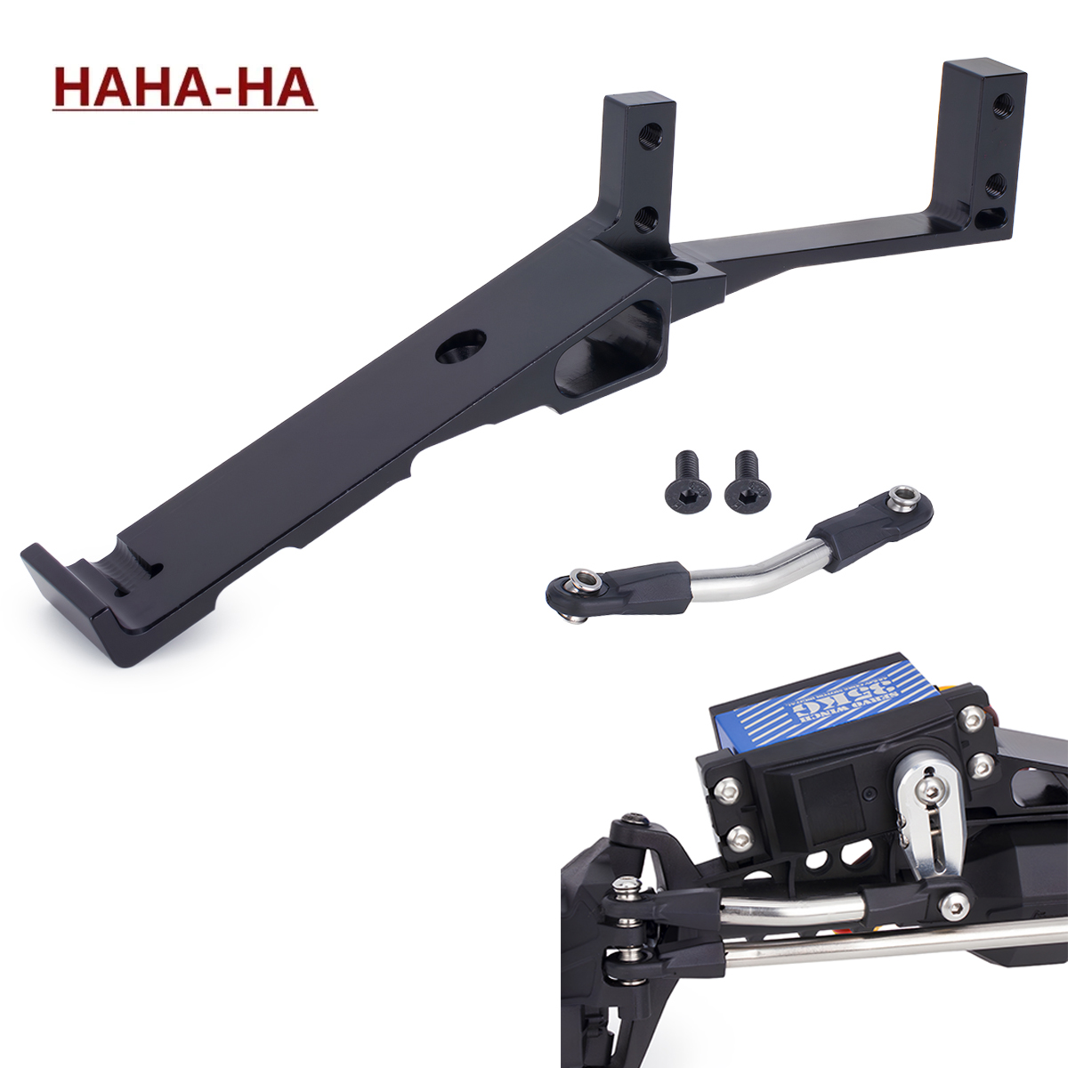 Rc Crawler Axle Parts - 1Pcs Aluminium Legierung Servo und Batterie