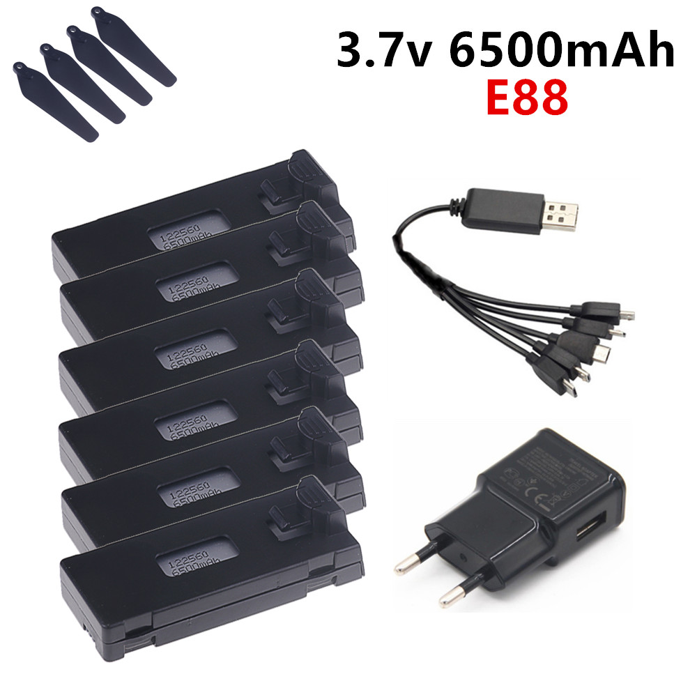 Lyzrc Drone - 3,7 V 6500 mAh Lipo Batterie