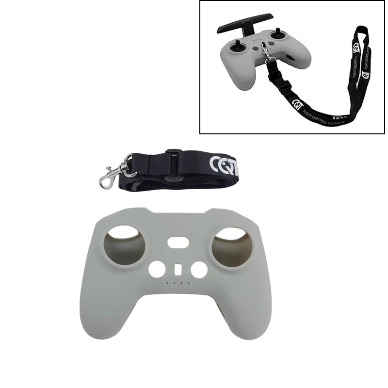 Drone Rc Neck Strap - 2-in-1-Silikonhülle + Umhängeband, Fernbedienung, staubdichte Schutzhülle