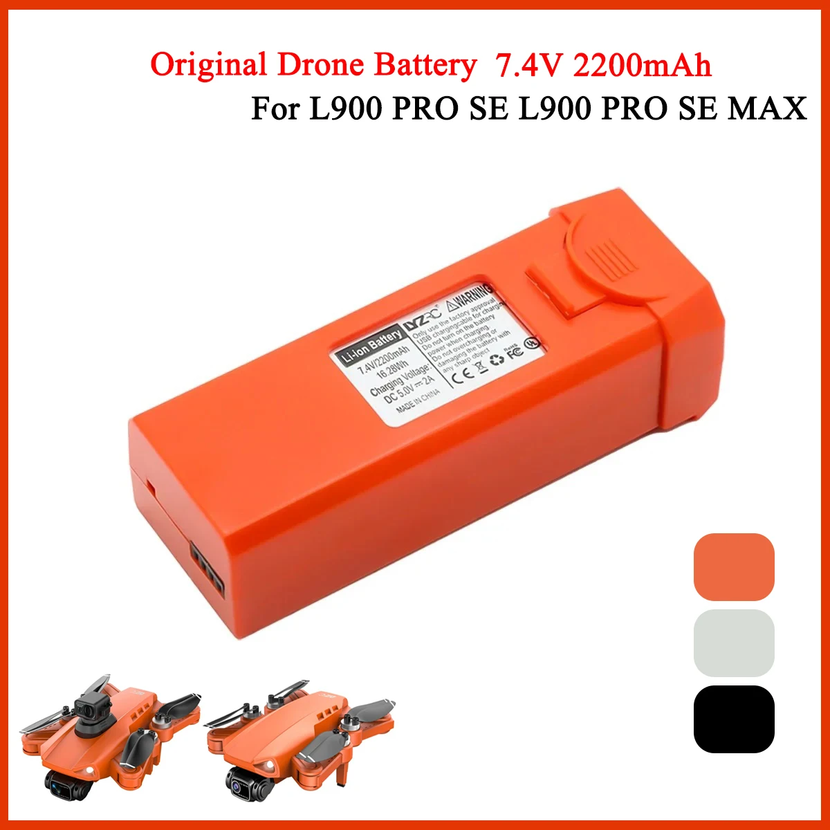 Lyzrc Drone - Batterie l900 pro se max Drohne