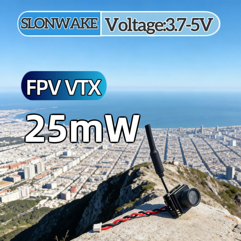 Drone Rc Control - SLONWAKE FPV 25mW Leistungssimulations-VTX Integrierter Sender