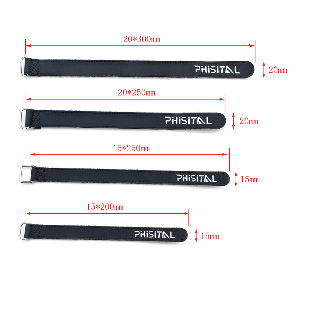 Drone Rc Neck Strap - FPV-Drohnen-Akku-Gurt Super Magic Tape Befestigungsband Verschleißfester