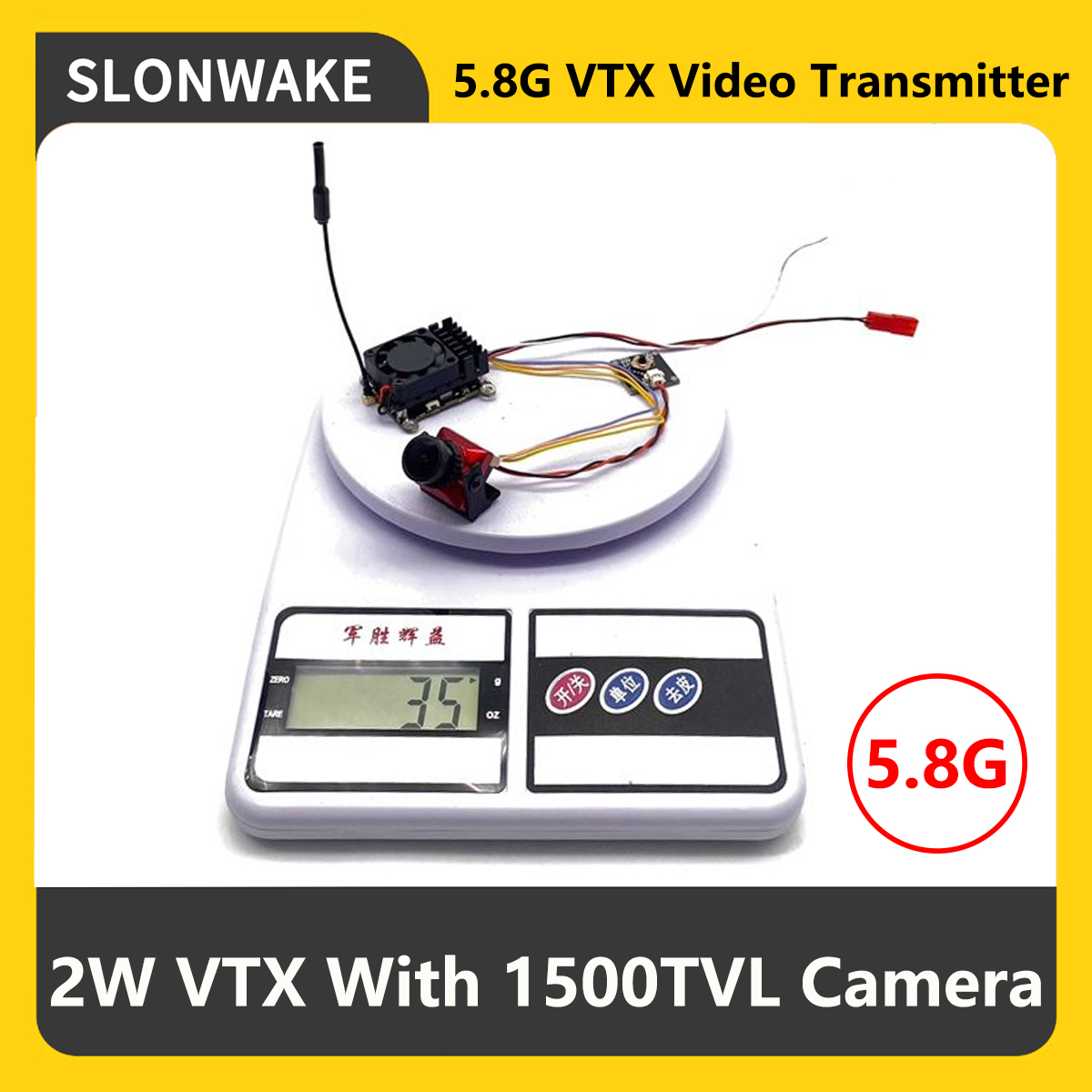 Drone Rc Remote Control - SLONWAKE 5.8G 2000mW FPV VTX Sender