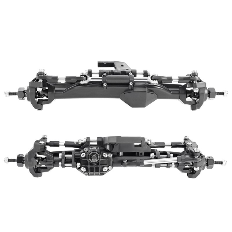 Rc Crawler Axle Parts - MACH-Achsenbaugruppe, gerade Vorder- und Hinterachsen für