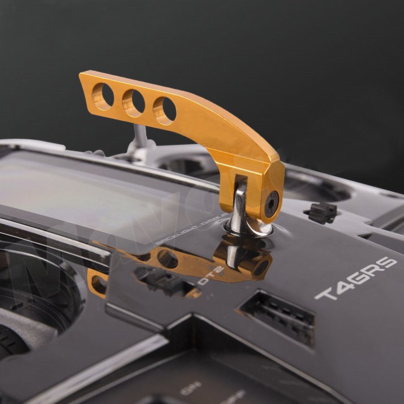 Drone Rc Neck Strap - Aluminiumlegierung Vertikaler horizontaler 3-Loch-Sender Umhängeband Balancer