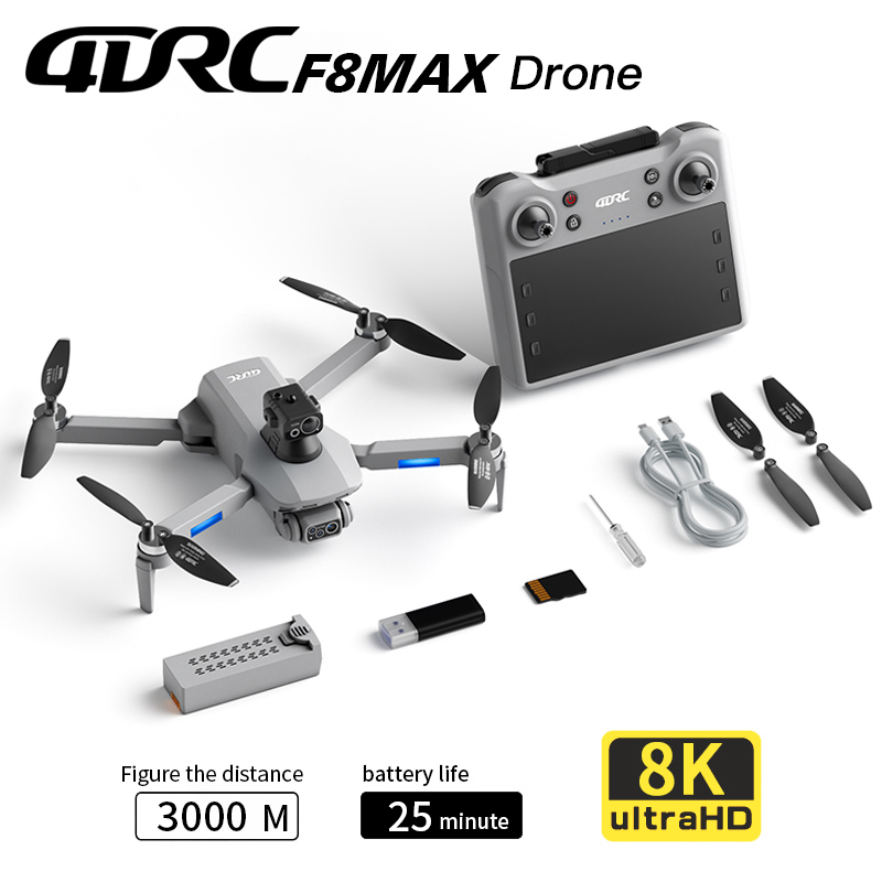 Drone Rc Holder - F8 MAX GPS-Drohne, professionelle 8K-Kamera, 5G