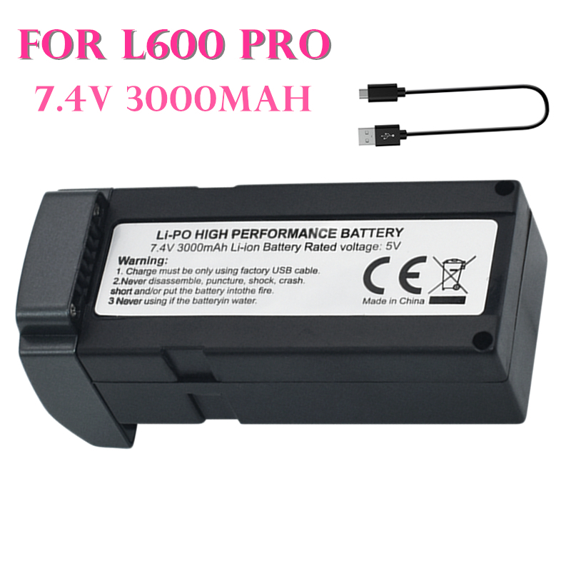 Lyzrc Drone - Original L600 PRO 7,4 V 3000