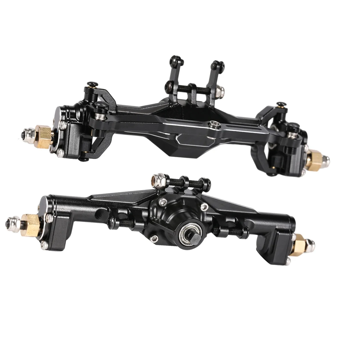 Rc Crawler Axle Parts - TRX4M Aluminium Vorne Hinten Portalachse mit