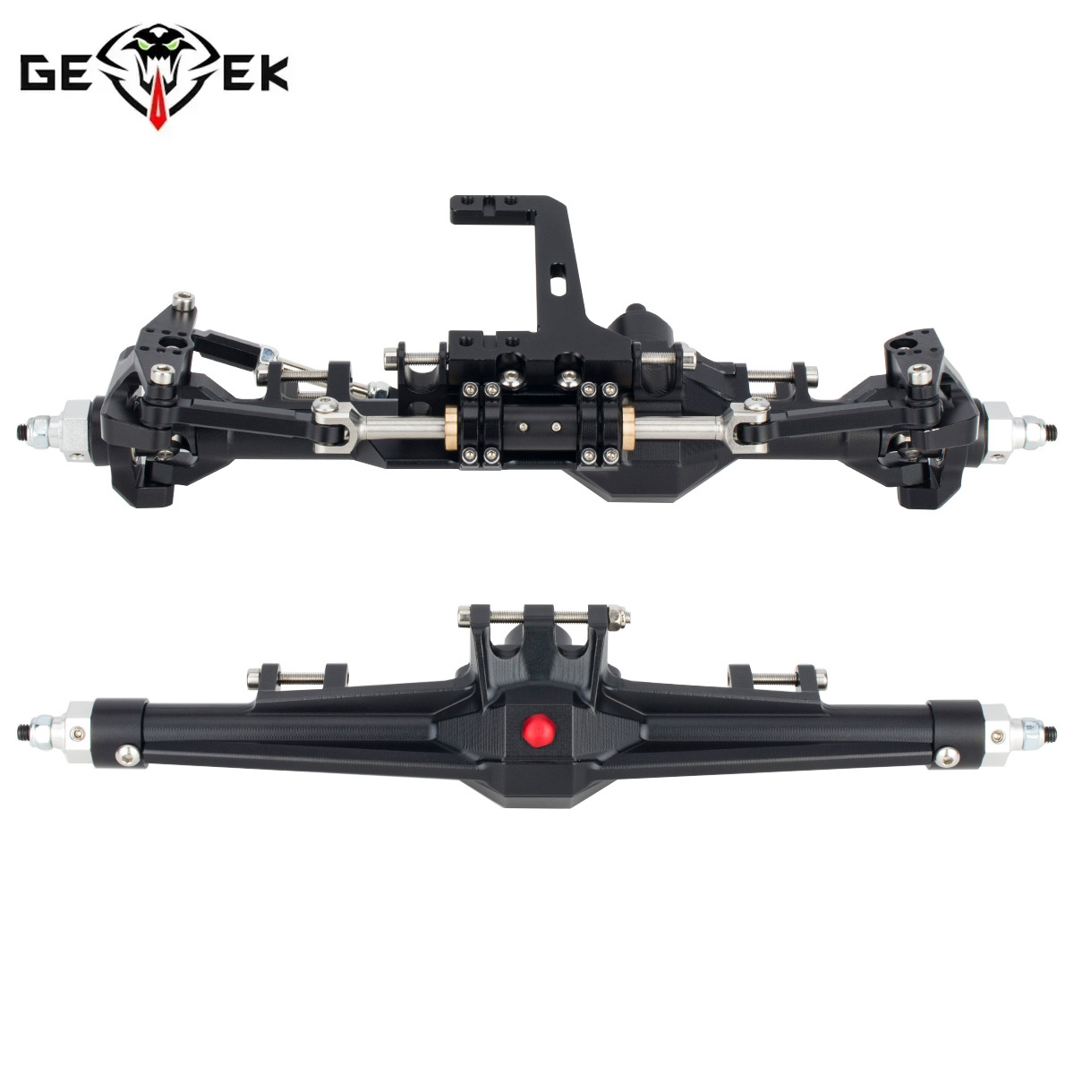 Rc Crawler Axle Parts - CNC Aluminium Vorne Hinten Gerade Achse