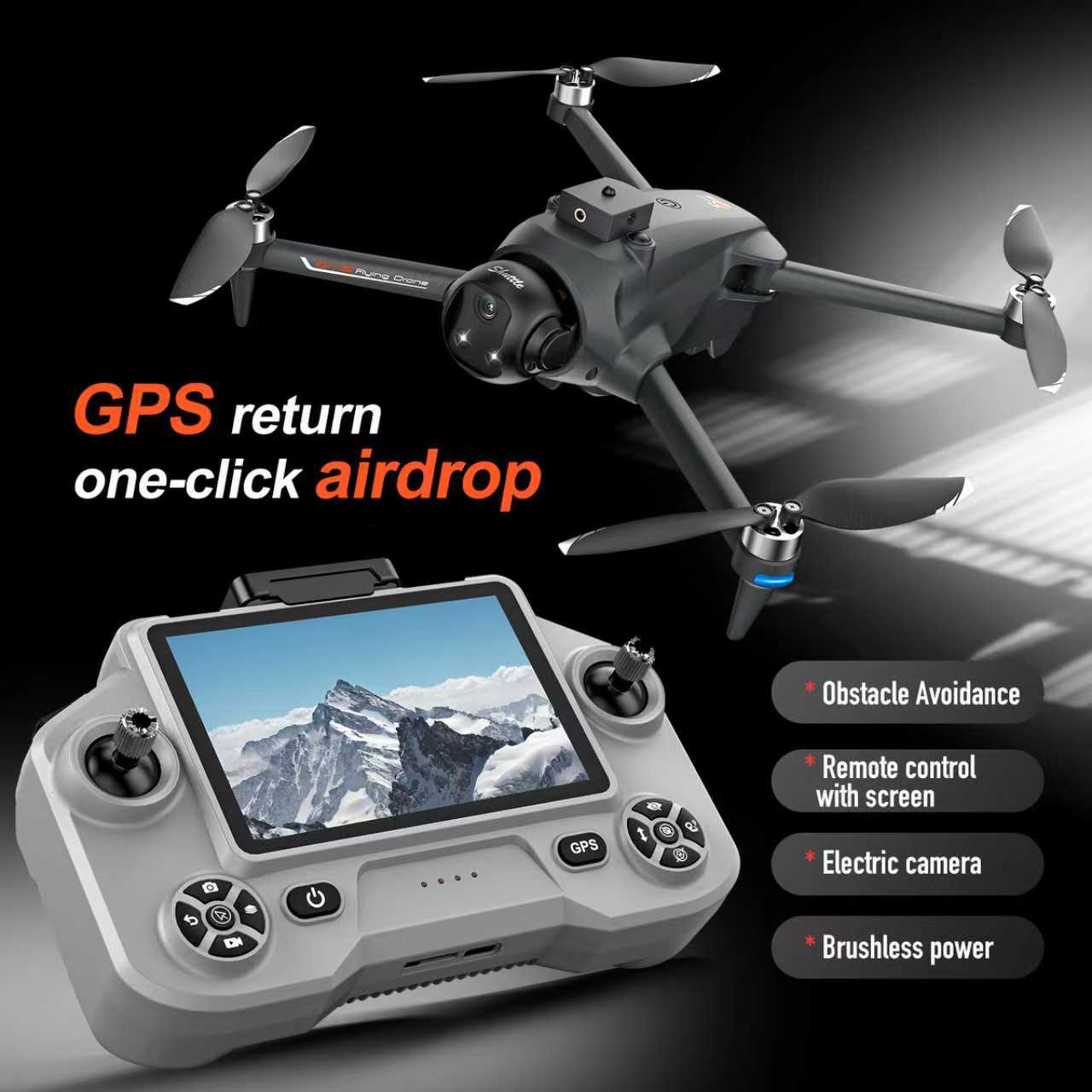 Drone E88Pro Rc 4K - YL059 FPV GPS Quadcopter Drohne 8K