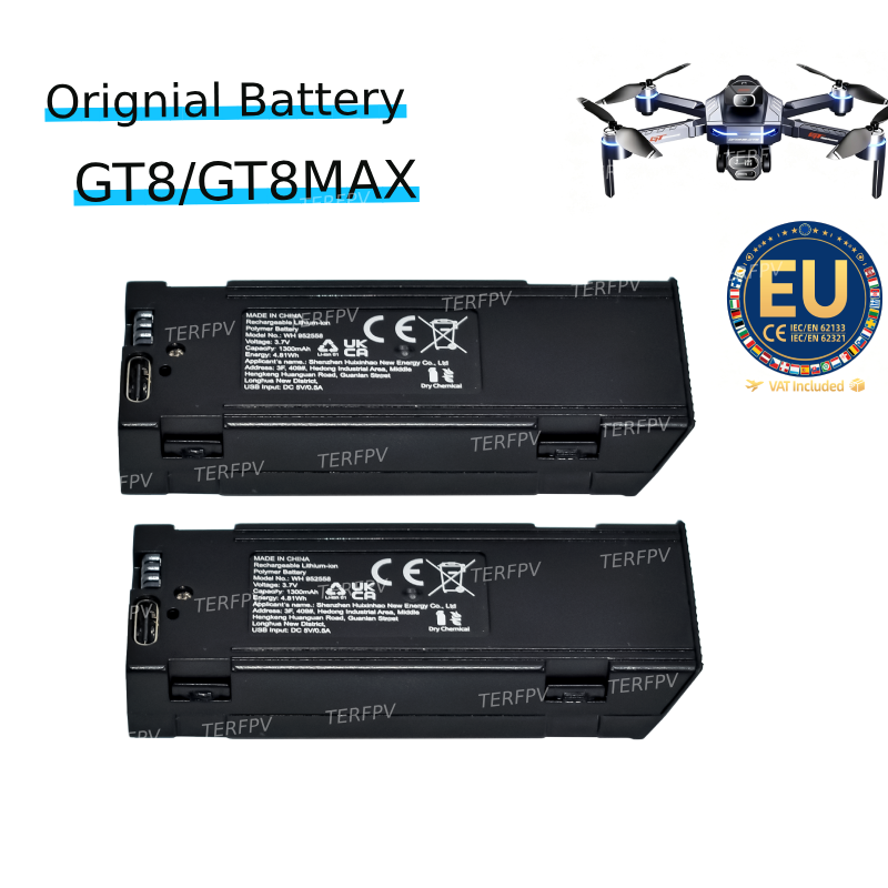 Drone Gt8 Rc - Original GT8 Drohnen-Akku für GT8Max Quadcopter