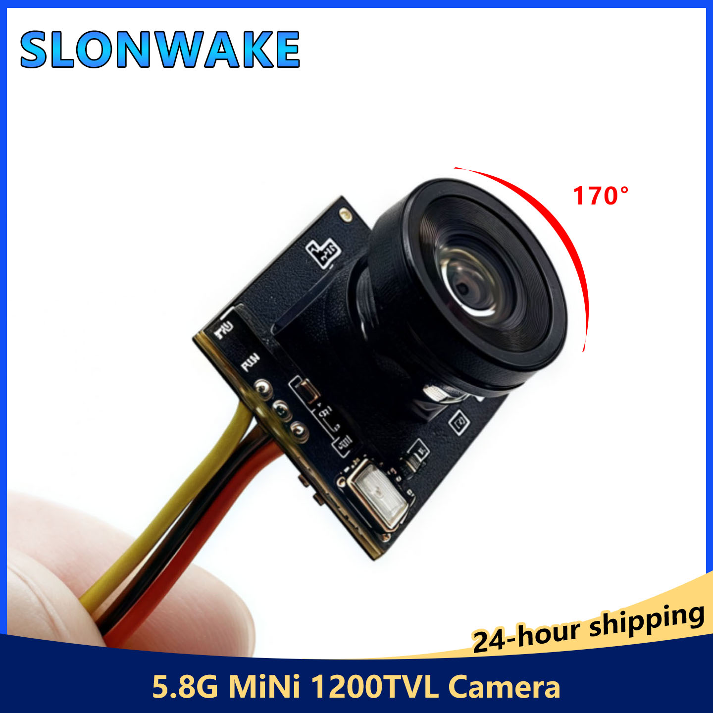 Drone Rc With Camera - SLONWAKE Ultra Mini 5.8G FPV-Kamera |