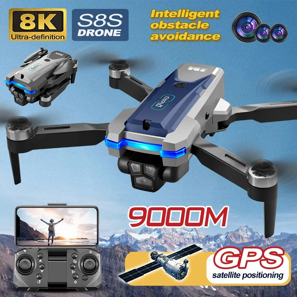 Drone Rc Holder - S8s gps drohne 5g wifi 8k