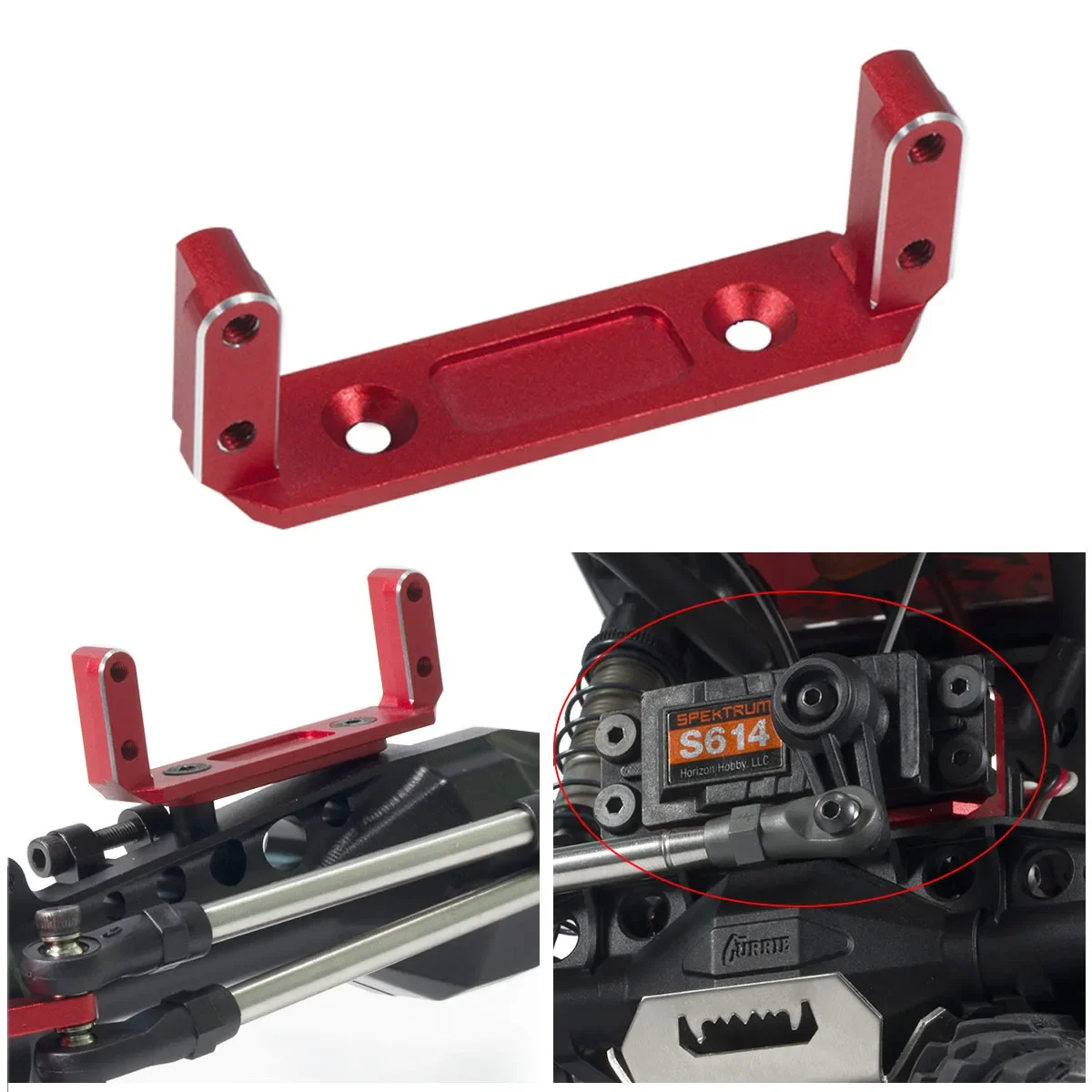 Capra-Servo aus Aluminiumlegie – Rc Crawler Axle Parts Bewertung und Preis
