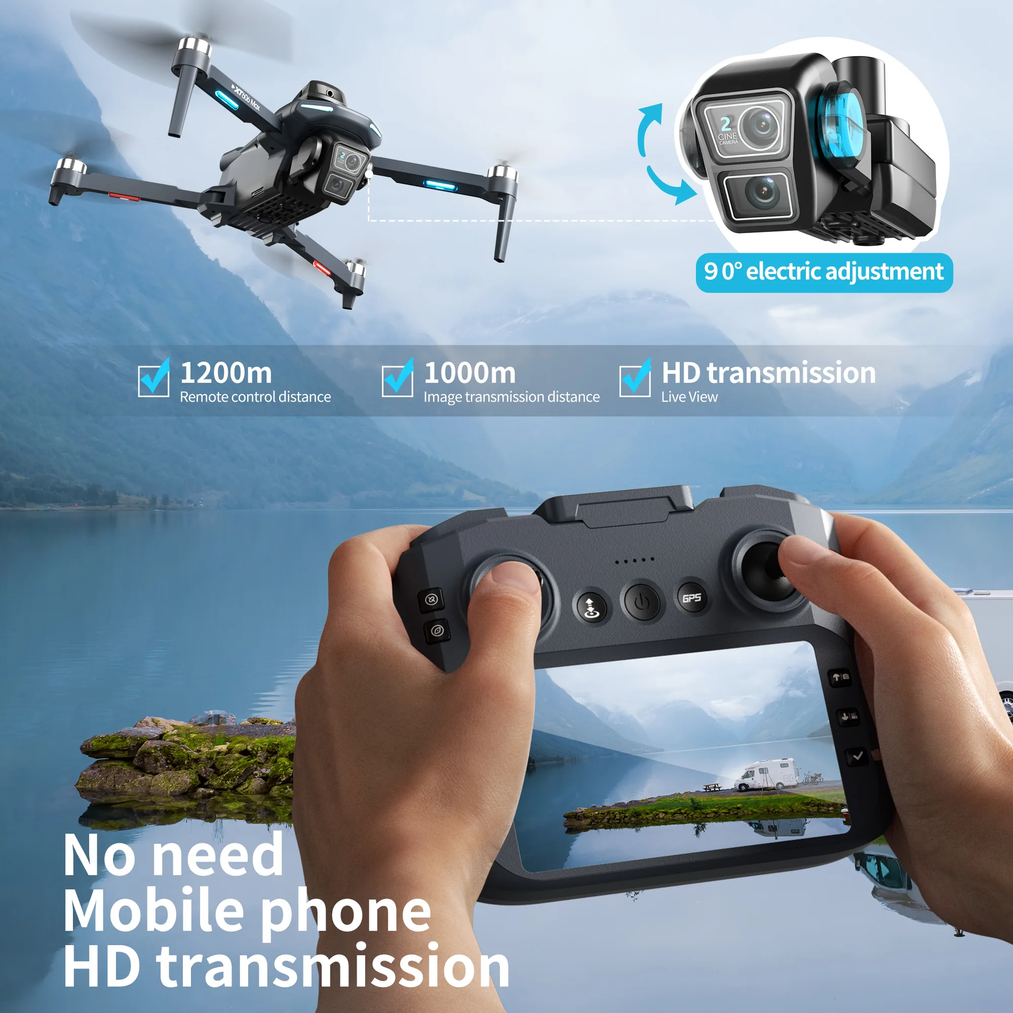 Original XT606 Drohne Professi – Drone E88Pro Rc 4K Bewertung und Preis