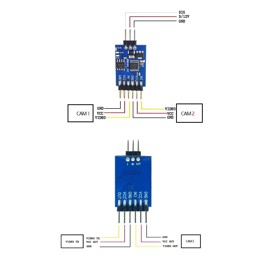 5,8G 3-Kanal-Video-Switcher-Mo – Drone Rc Control Bewertung und Preis