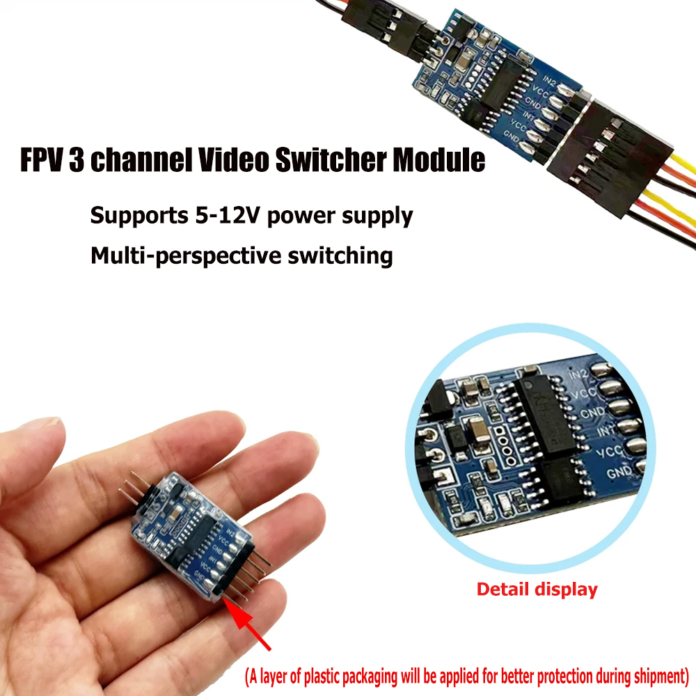 5,8G 3-Kanal-Video-Switcher-Mo – Drone Rc Control Bewertung und Preis
