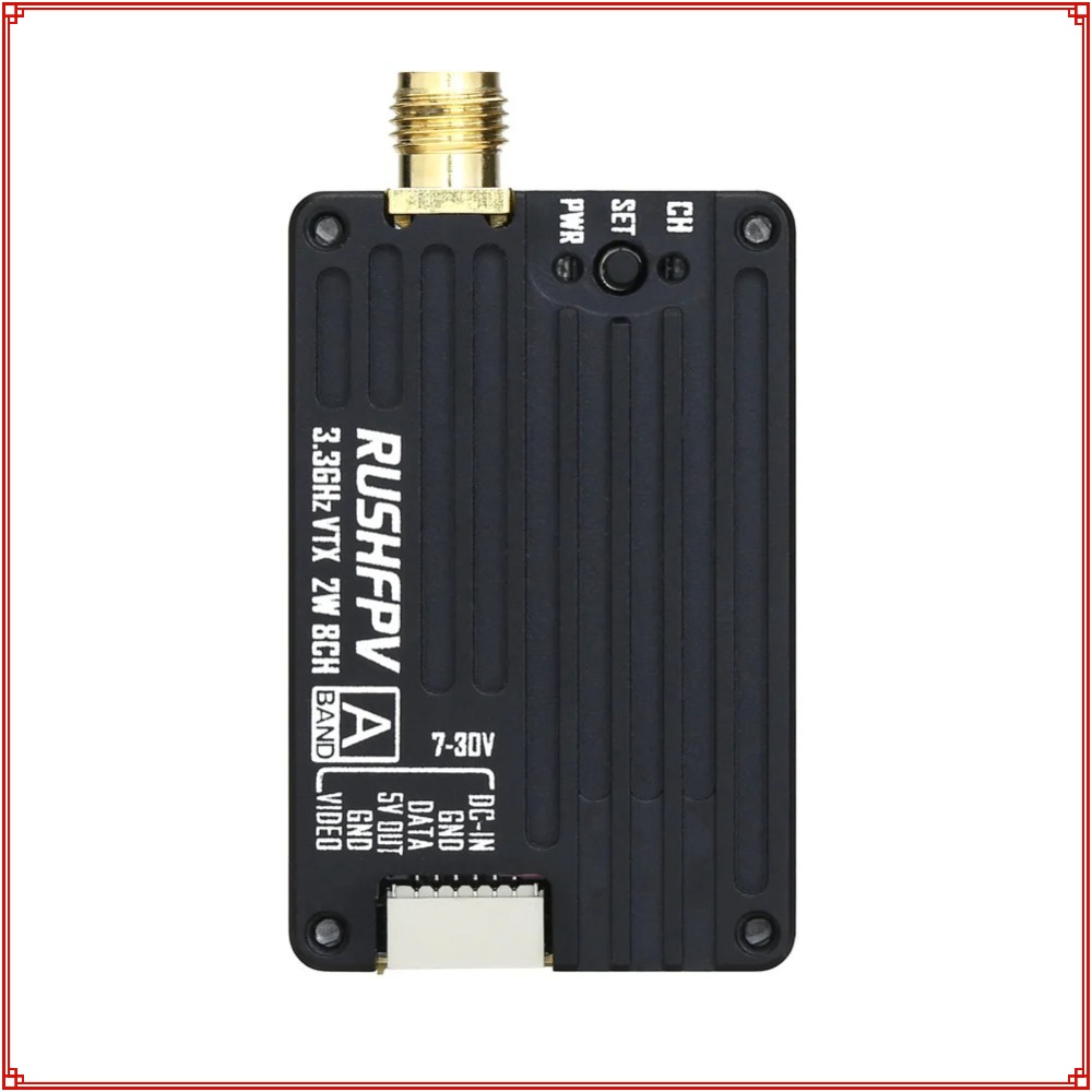 2026 Neuer RUSHFPV 3.3G 2W VTX – Drone Rc Control Bewertung und Preis