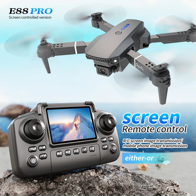 Professionelle E88 PRO Drohne  – Drone Rc Holder Bewertung und Preis