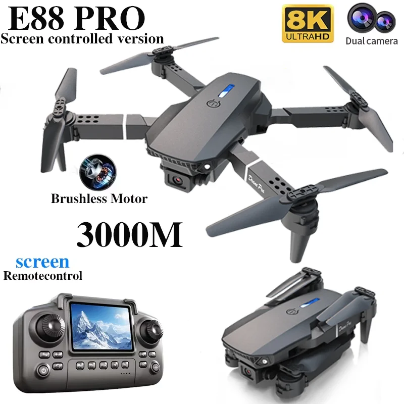 Professionelle E88 PRO Drohne  – Drone Rc Holder Bewertung und Preis