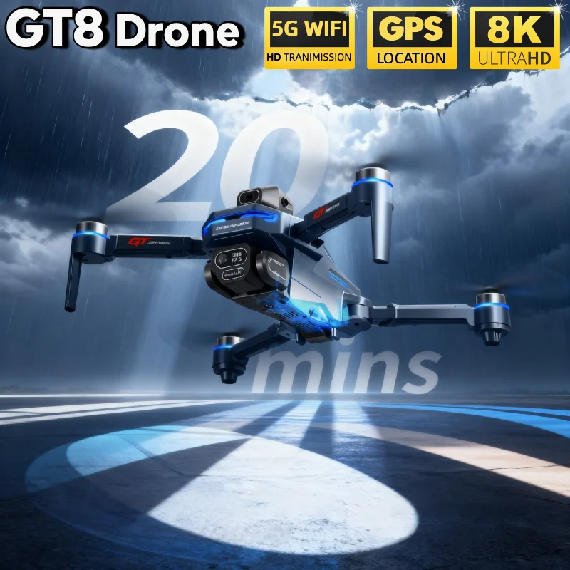HEIßER Für LSRC GT8 Drone 4K P – Drone Gt8 Rc Bewertung und Preis