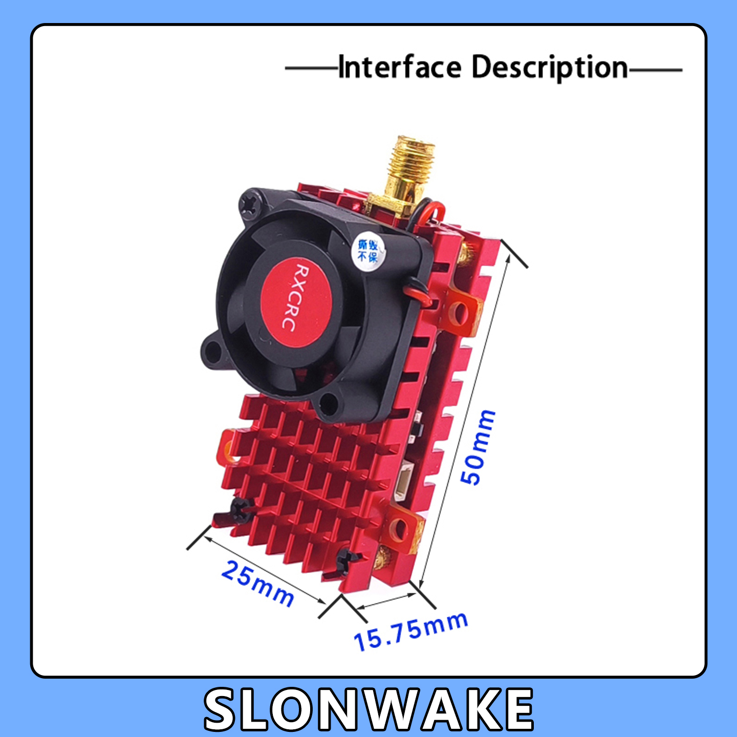 SLONWAKE 5,8G 2W VTX FPV 1800T – Drone Rc Plegable Bewertung und Preis