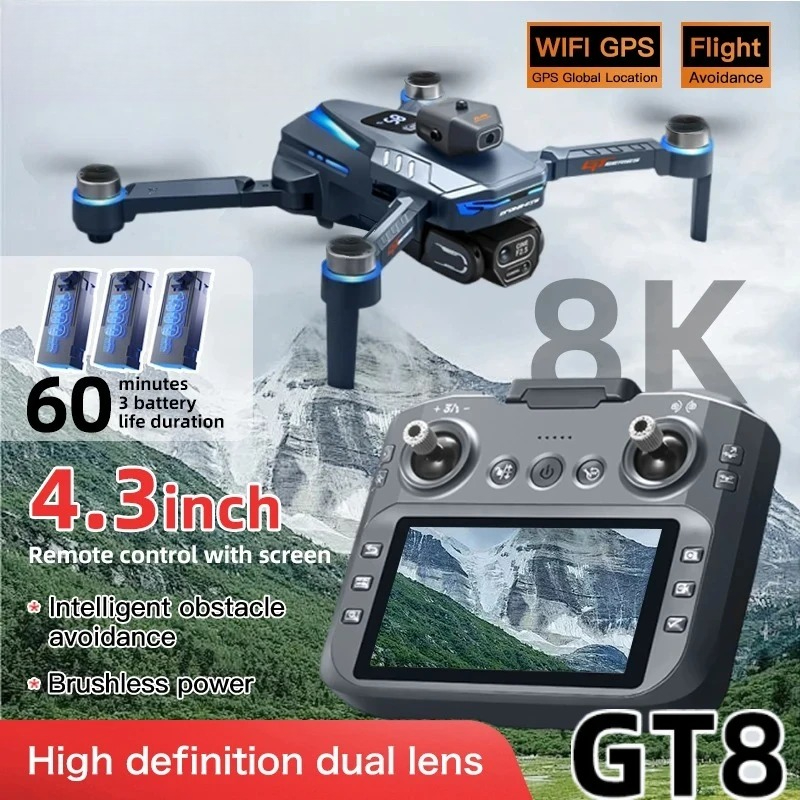 Original GT8 Drohne 8K Profess – Drone Gt8 Rc Bewertung und Preis