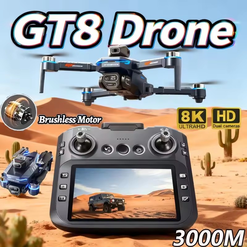 2026 NEUE GT8 Drohne 8K HD Kam – Drone Gt8 Rc Bewertung und Preis