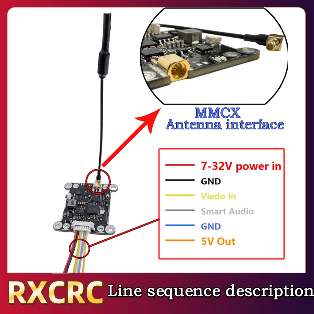 RXCRC 5,8G Modul 48CH 1,6 W VT – Drone Rc Control Bewertung und Preis