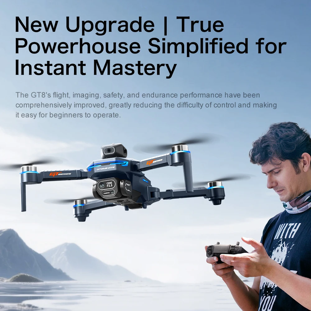 Original GT8 Drohne GPS 8k Kam – Drone Gt8 Rc Bewertung und Preis