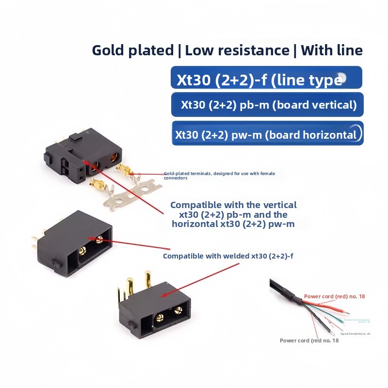 XT30(2+2) XT30PB/PW(2+2) Vergo – Drone Rc Signal Bewertung und Preis