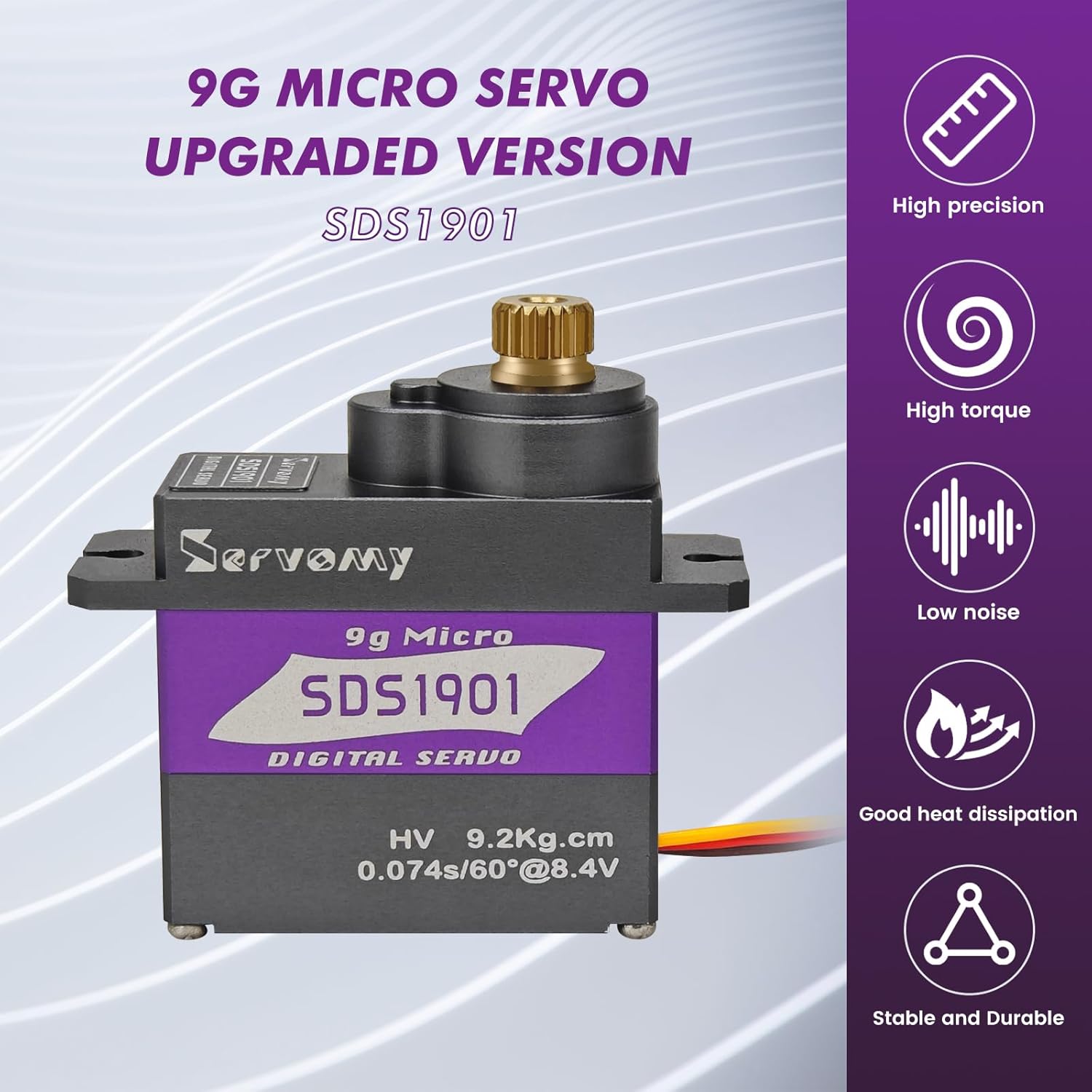 SERVOMY-SDS1901 Digital 9G Mic – Drone And Car Bewertung und Preis