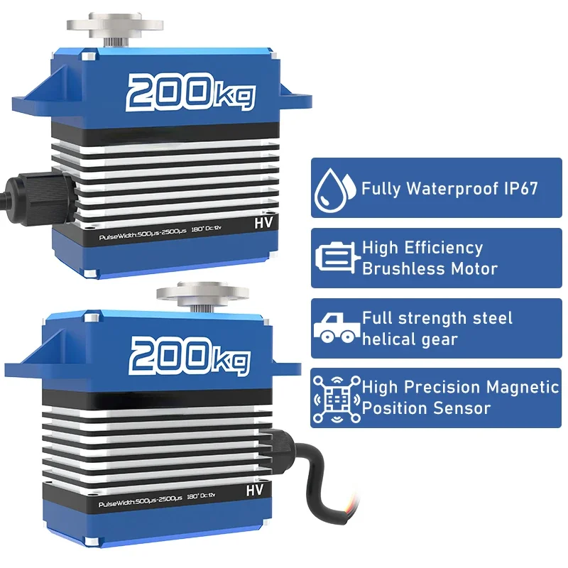 200 kg bürstenloses Servo 12 V – Drone And Car Bewertung und Preis