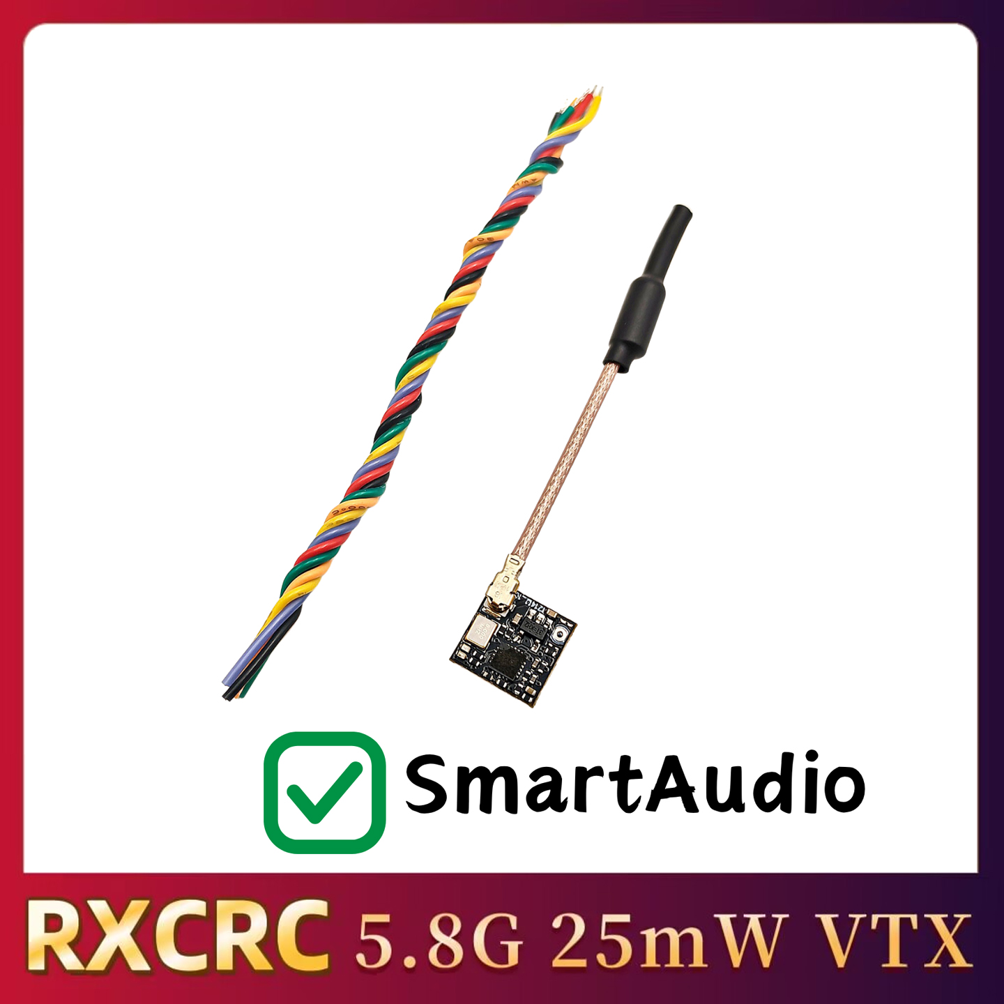 RXCRC 5.8GHz 48CH FPV 25mW Ana – Drone And Car Bewertung und Preis