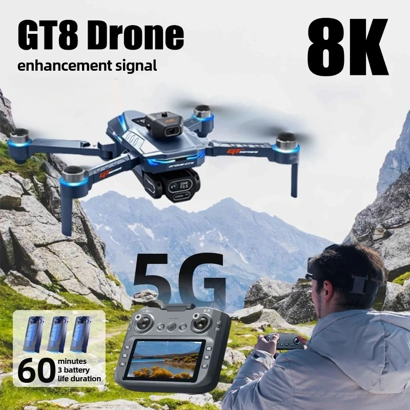 Original GT8 Drohne 8K Profess – Drone Gt8 Rc Bewertung und Preis